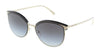 Michael Kors  10148G Magnolia Light Gold Round Full Rim Sunglasses