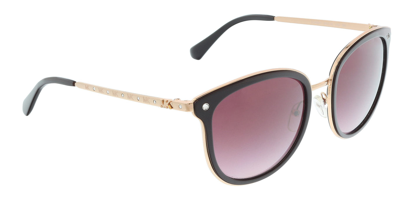 Michael Kors 0MK1099B 33448H Adrianna Purple Red Cat Eye Full Rim Sunglasses