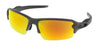 Oakley 0OO9271 927143 Flak 2.0 Steel Grey Rectangular Half Rim Sunglasses