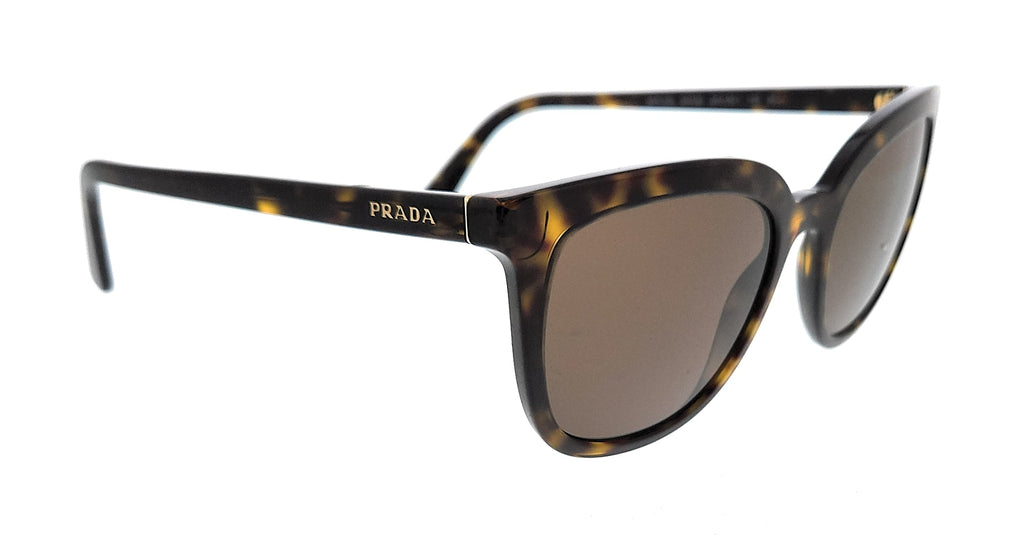 Prada 0PR 03XS 2AU8C1 Havana Square Full Rim Sunglasses