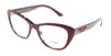 Store Return Excellent Condition Prada  07H1O1 Burgundy Butterfly  Full Rim Optical Frames