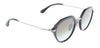 Prada 0PR 05YS 1AB0A7 Black Round Full Rim Sunglasses