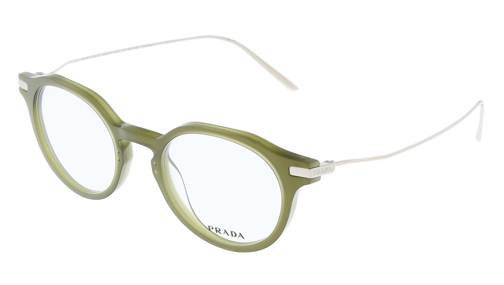 Prada  14B1O1 Amber Round Full Rim Optical Frames