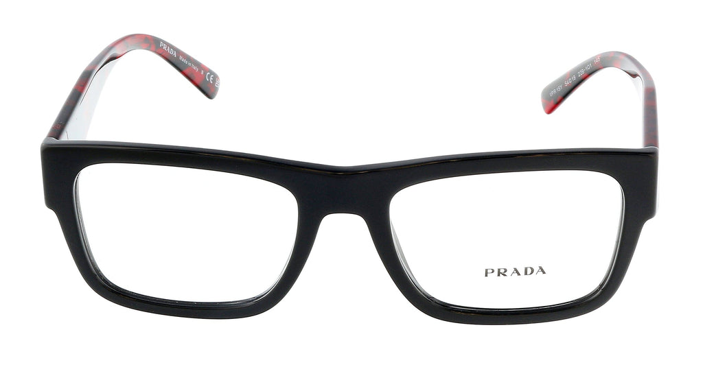 Prada 0PR 15YV  Rectangular Full Rim Optical Frames