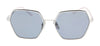 Prada 0PR 56YS 4615Z1 White Square Full Rim Sunglasses