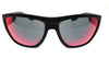 Prada Linea Rossa 0PS 08VS DG008F Rubber Black Rectangular Full Rim Sunglasses