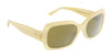 Tory Burch 0TY7135UM 189073 Light Ivory Horn Rectangular Full Rim Sunglasses