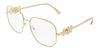 Versace  1476 Pale Gold Square Full Rim Optical Frames