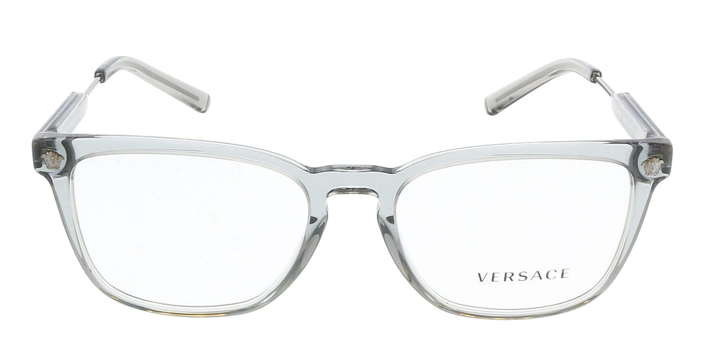 Versace 0VE3290 5254 Transaparent Grey Square Full Rim Optical Frames