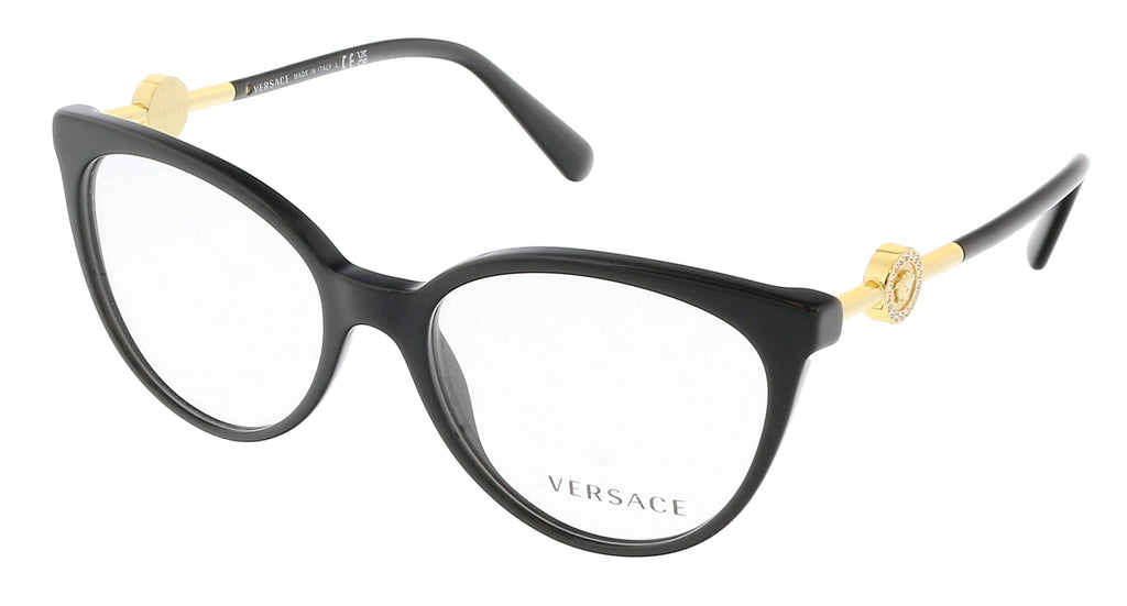 Versace  GB1 Black Cateye Full Rim Optical Frames