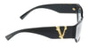 Versace 0VE4383F GB1/87 Black Cateye Full Rim Sunglasses