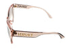 Versace 0VE4417U 53394E Transparent Pink Cateye Full Rim Sunglasses