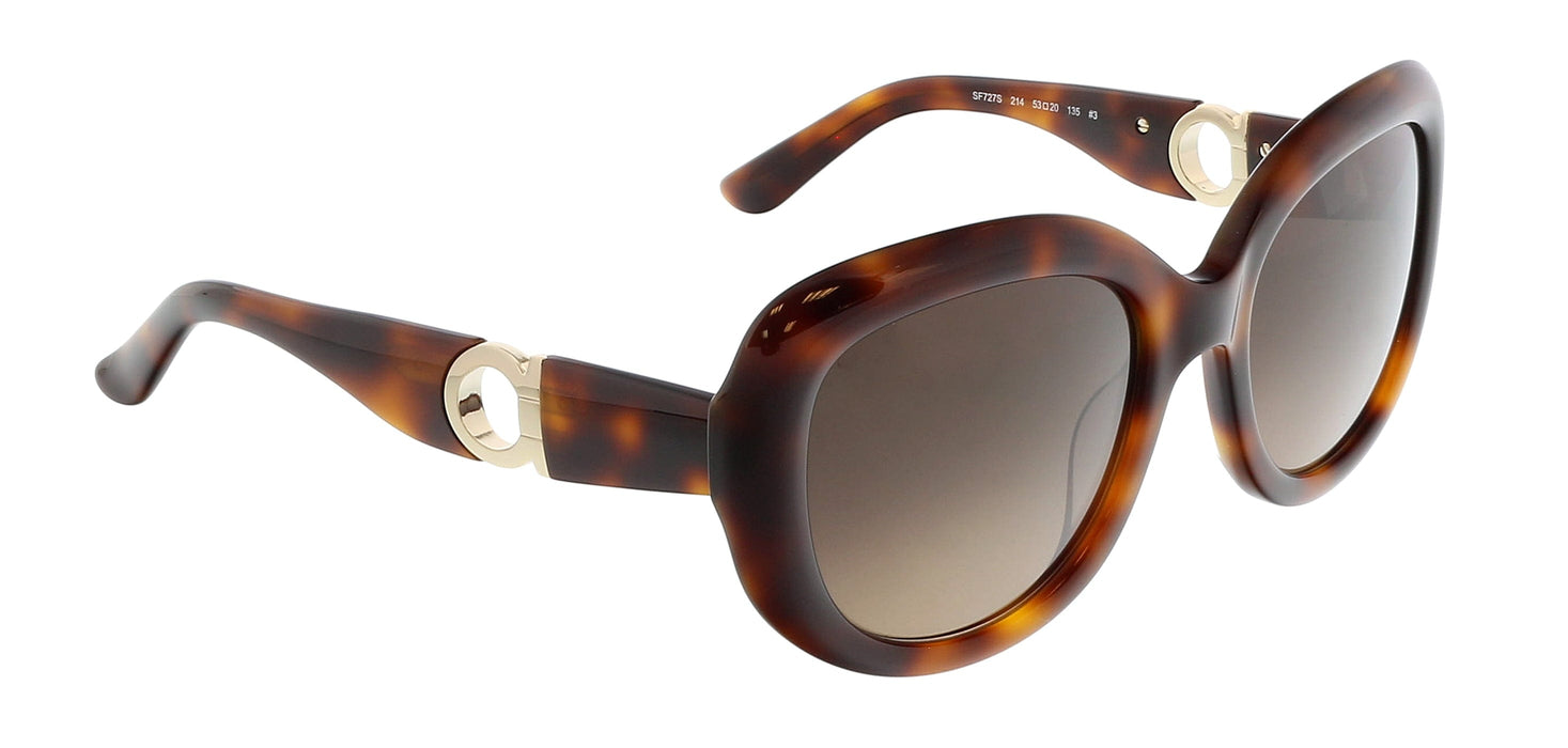 Salvatore Ferragamo SF727S 214 Square Full Rim Sunglasses