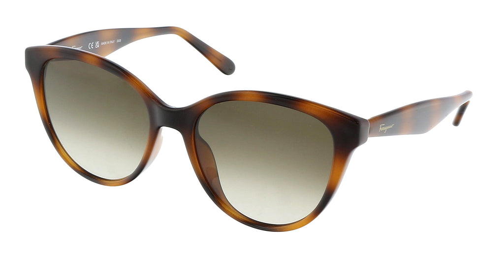 Salvatore Ferragamo  Cat Eye Full Rim Sunglasses