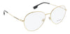 Burberry 0BE1366 1109 Felicity Pilot Full Rim Light Gold Optical Frames