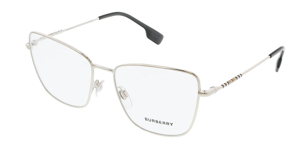Burberry  Cat Eye Full Rim Silver Optical Frames