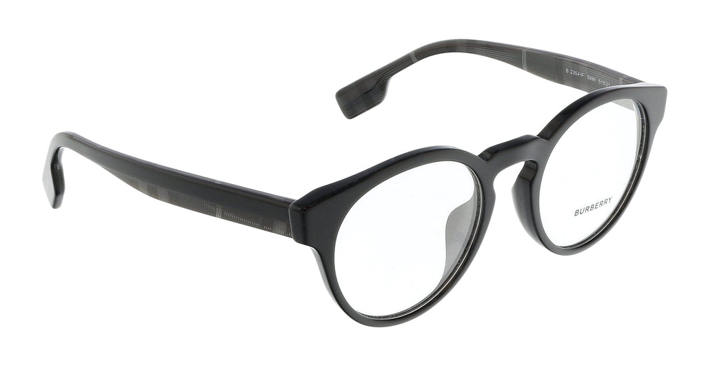 Burberry 0BE2354F 3996 Grant Round Full Rim Black Optical Frames