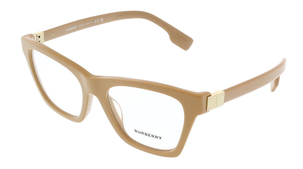 Burberry  Square Full Rim Beige Optical Frames