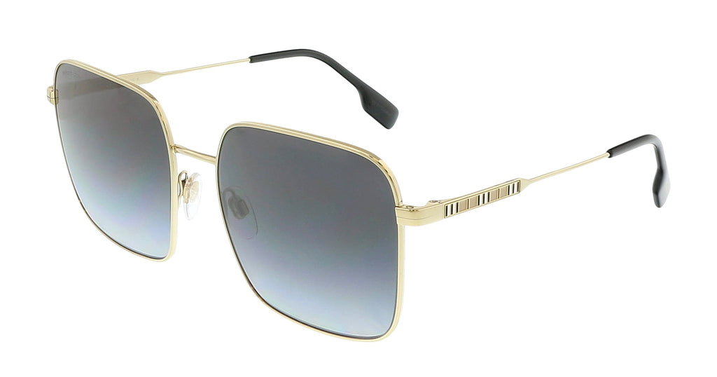 Burberry   Square Full Rim Light Gold Sunglasses