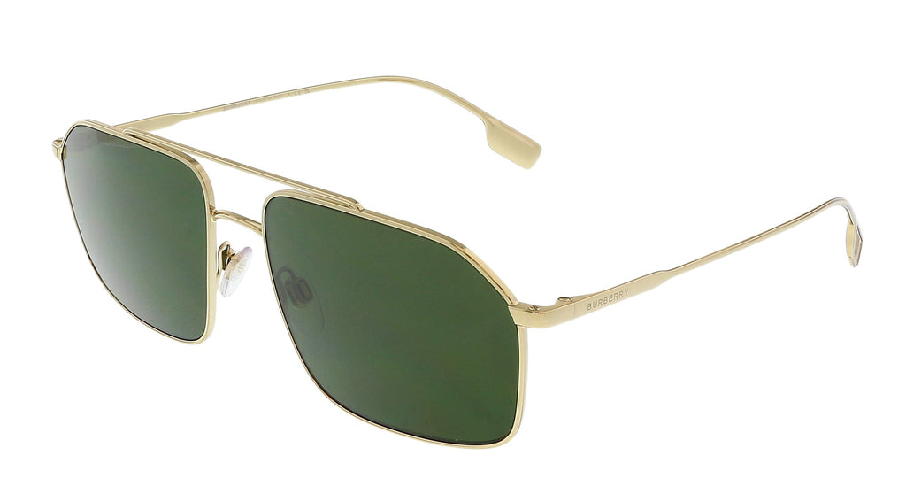 Burberry  Pilot Full Rim Light Gold Sunglasses
