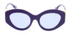 Burberry 0BE4361F 39891A Sophia Oval Full Rim Violet Sunglasses