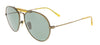 Ray-Ban  Aviator Titanium Gold Polarized Sunglasses