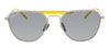Ray-Ban 0RB8064 9206K8 Aviator Titanium Brushed Silver Polarized Sunglasses