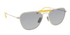 Ray-Ban 0RB8064 9206K8 Aviator Titanium Brushed Silver Polarized Sunglasses