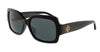 Tory Burch  Rectangular Full Rim Black Sunglasses