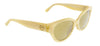 Tory Burch 0TY7168U 189073 Cateye Full Rim Light Ivory Horn Sunglasses