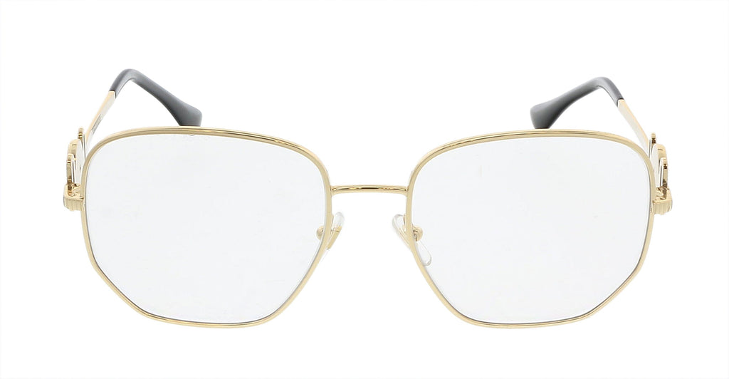 Versace 0VE1283 1002 Square Full Rim Gold Optical Frames