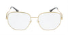 Versace 0VE1283 1002 Square Full Rim Gold Optical Frames