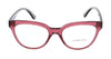 Versace 0VE3315 5357 Cateye Full Rim Transparent Red Optical Frames