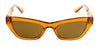 Versace 0VE4419 532963 Cateye Full Rim Transparent Orange Sunglasses