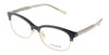 Coach  Black/ Gold Rectangle Optical Frames