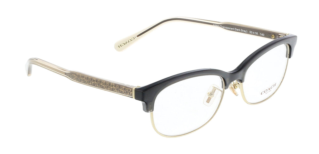 Coach HC6144 5566 Black/ Gold Rectangle Optical Frames