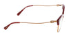 Coach HC8320 56518G Burgundy Rose Gold Cat Eye Optical Frames