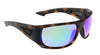 COLUMBIA  C508SPN ARBOR PEAK N 246 Matte Tortoise/Green Oval Sports Sunglasses