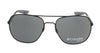 COLUMBIA  C111S DEADFALL 002 Satin Black/Smoke Aviator Sports Sunglasses