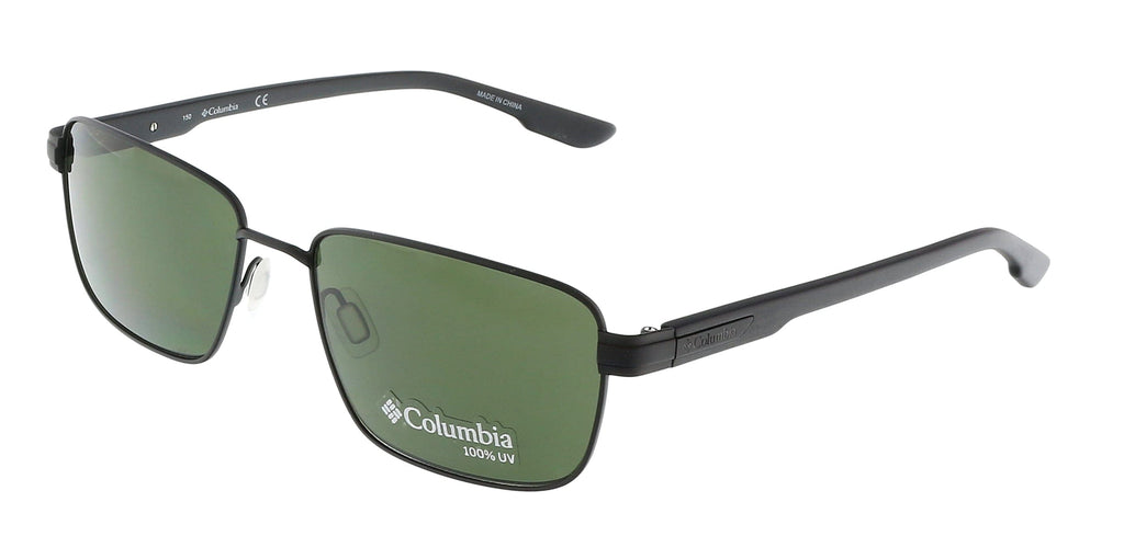 COLUMBIA   Matte Black/G15 Rectangle Sports Sunglasses