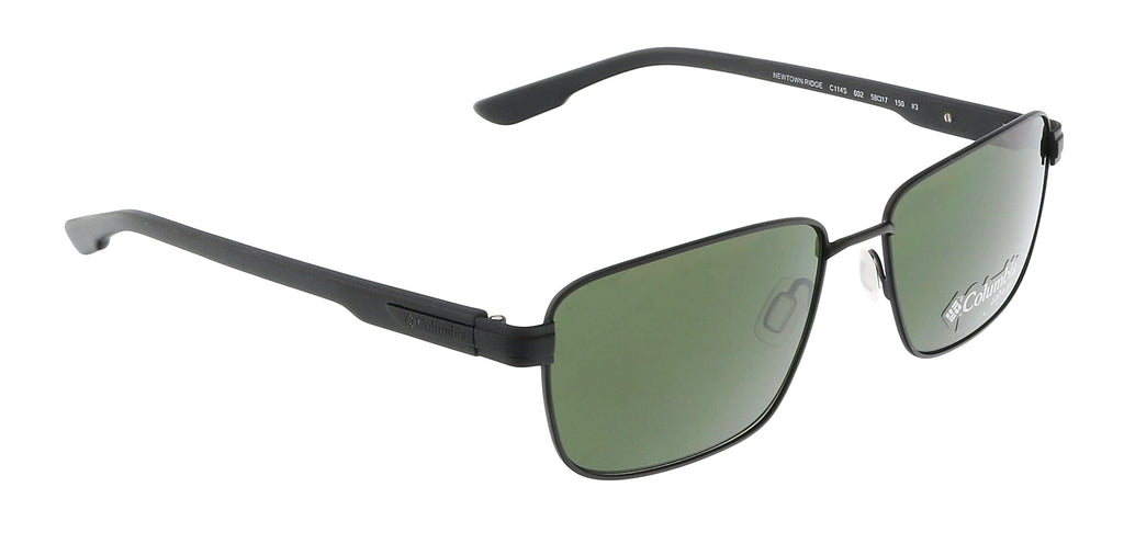 COLUMBIA  C114S NEWTOWN RIDGE 002 Matte Black/G15 Rectangle Sports Sunglasses
