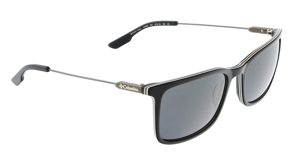 COLUMBIA  C549S MYSTIC TRAIL 001 Black Modified Rectangle Sports Sunglasses