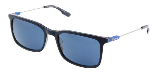 COLUMBIA  C549S MYSTIC TRAIL 410 Navy Modified Rectangle Sports Sunglasses