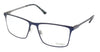 Skaga  Blue Square Titanium Optical Frames