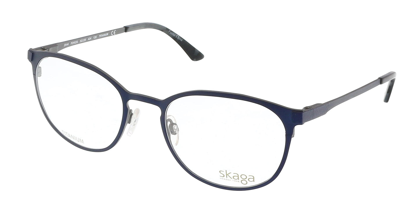 Skaga SK2844 FOKUS 424 Blue Tea Cup Titanium Optical Frames