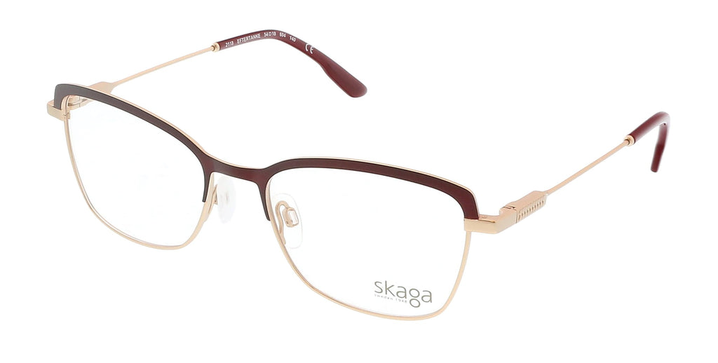 Skaga  Burgundy Butterfly Optical Frames