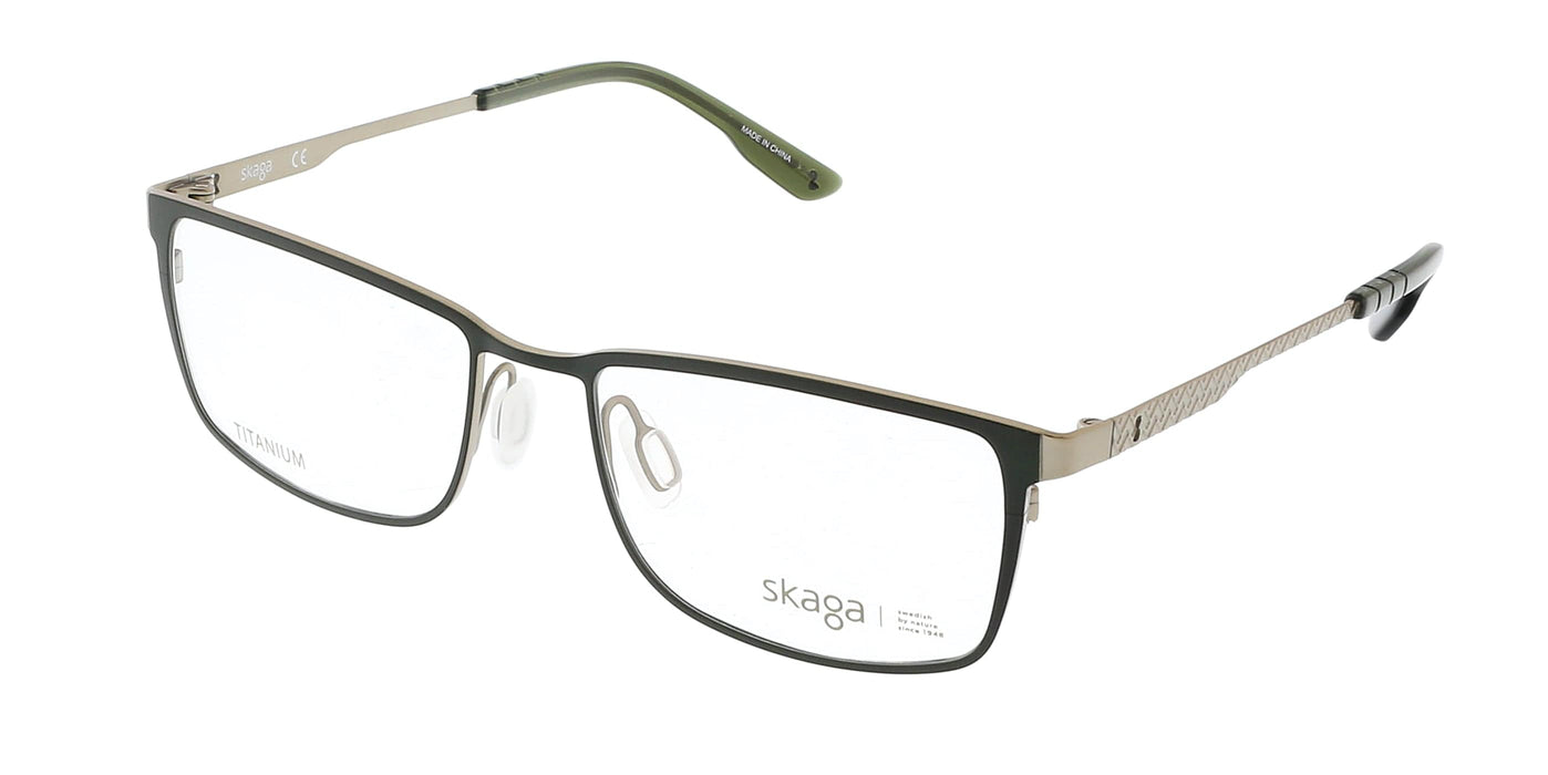 Skaga SK3010 STIEG 315 Green Rectangle Optical Frames