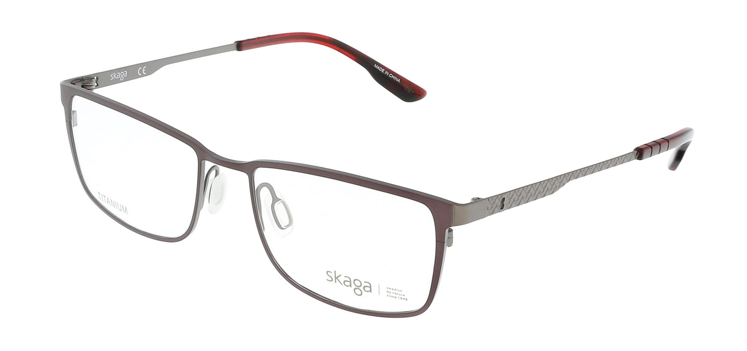 Skaga SK3010 STIEG 604 Burgundy Rectangle Optical Frames