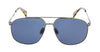 Lanvin LNV110S 050 Full Rim Dark Ruthenium/Blue Aviator  Sunglasses