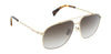 Lanvin LNV110S 714 Full Rim Gold/Gradient Grey Aviator  Sunglasses